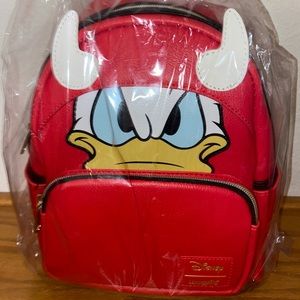 Loungefly Disney Donald Duck Devil Donald Glow Cosplay Mini Backpack